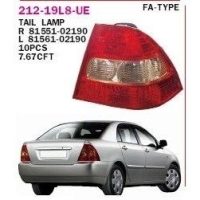 פנס אחורי לטויוטה קורולה שנים משנת 2004 — DEP251021UR - טויוטה קורולה 2004.0