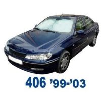 פנס ערפל R משנת 1900 P406 — מתאים לצד ימין - פיג'ו P406