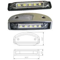 סט פנס מדרגות לד צהוב 12V