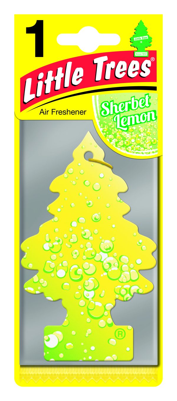 עץ ריח LITTLE TREE SHERBET LEMON — מתאים לצד שמאל
