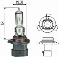 נורה HB3 60W 12V H קצר — מתאים לHB3