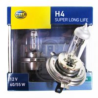 סט נורות SUPER LONG LIFE 12V H4 — מתאים לצד שמאל, H4