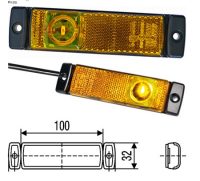 פנס צד אוטו' לד +מחזירור צ 24V — HEL2PS00864500