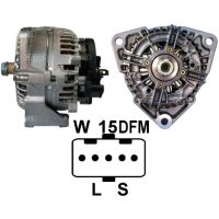 אלט' מרצדס אקטרוס PSH 24V 100A — מתאים למרצדס