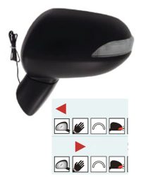ראי ג'אז עד 190805 חשמלי+אתות L — מתאים לשנים משנת 2008, צד שמאל, חשמלי - הונדה ג'אז 2008.0