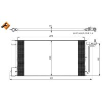 מעבה פורד פוקוס NRF 11-14 — מתאים לפורד