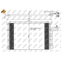 מעבה וולוו C30 06-09 NRF - וולוו C30