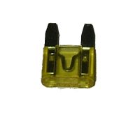נתיך מיני 20A צהוב בהיר (X100)