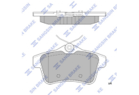 דיסקיות בלם אחורי 3008 משנת 2010 5008 ו-RCZ 10 ו-C4 10 מDS4 11 משנת...