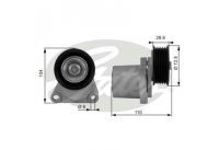 מותח רצועה פורד מונדאו מ2.0F S80 01