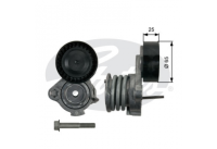 מותח רצועה שברולט קפטיבה 2.0D משנת 2007 קרוז 2.0D משנת 2009
