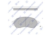 דיסקית בלם מזדה לנטיס 1.6 (AP-561FE817F1-2)