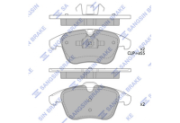 דיסקיות בלם מונדאו ו-C5 08 משנת 2008 גלקסי SMAX מS60 08 משנת (AP-BB2E05071F-2)