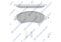 סט דיסקיות בלם סוזקי קרוסאובר SX4 משנת 2013 ויטרה משנת 2015