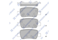 דיסקיות בלם אחורי יונדאי אלנטרה היבריד מSP4462 21